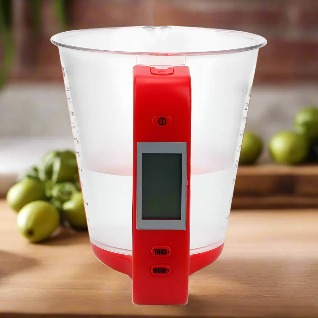 Balance de Cuisine - ElectronicCups™ - Rouge