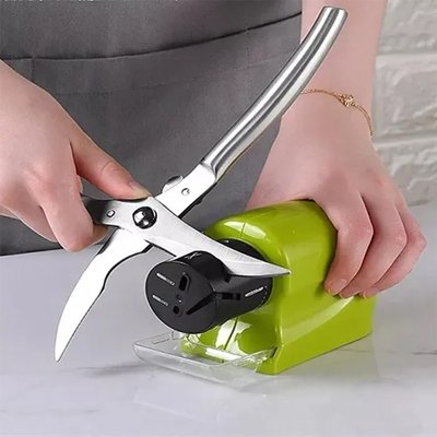 Aiguiseur de couteau multifonction avec ventouse pour ciseaux