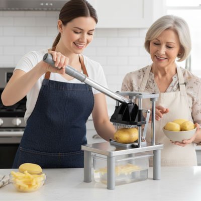 Coupe frite Convient pour pommes de terre 