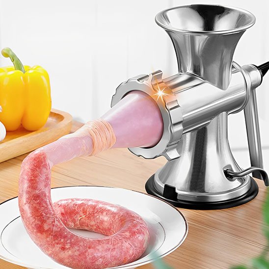 Hachoir viande manuel saucisses
