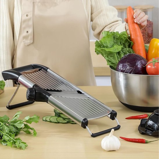Mandoline japonaise convient pour trancher légumes et fruits 