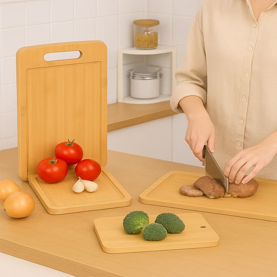 Planche à découper bois en bambou