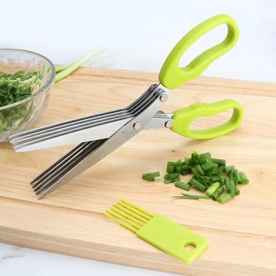 Ciseaux de Cuisine - MultiLayersScissor™ - Vert Clair